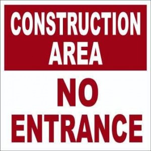 Construction Area Sign compressed